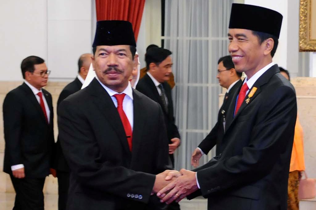 Djoko Setiadi Dilantik Presiden sebagai Kepala Lembaga Sandi Negara